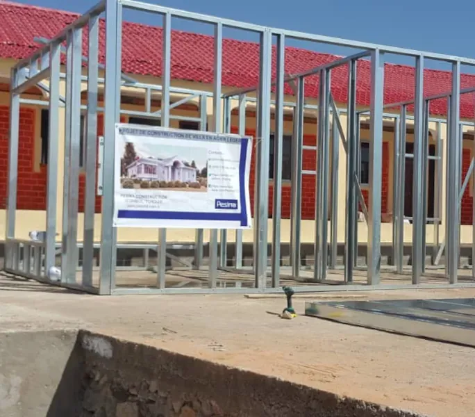 Galvanizli hafif çelik duvar karkasları